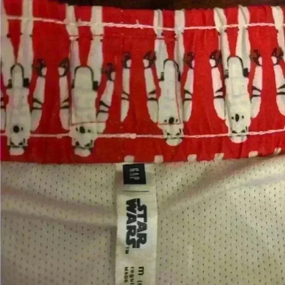 Star Wars Swim Trunks Boys Size Medium The Clone War Swimsuit Shorts Swimwear - Picture 3 of 6